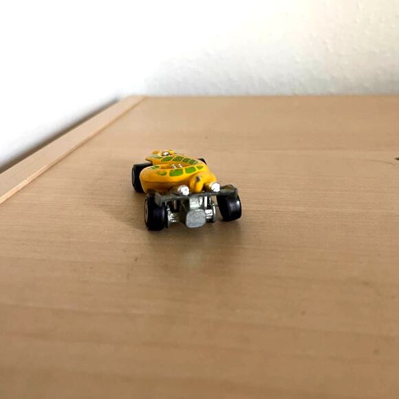 Hot Wheels Turboa Cobra Snake 1985 Yellow Vintage Car Mattel 1:64 Diecast Used - Picture 6 of 11